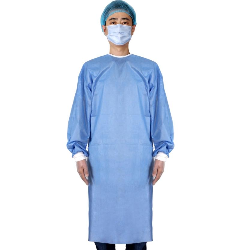 Disposable Surgical Suit Grade 3 45g Sterile Surgical Clothing