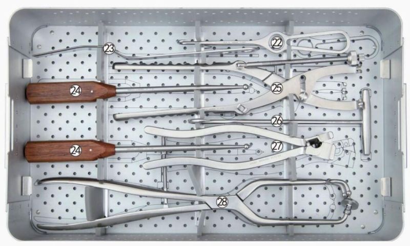 Medical Reconstruction Plate Surgical Instrument Set