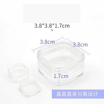 Oral with Membrane Tooth Box Dental Inlay Tooth Denture Protective Film Tooth Box Can Be Printed Logo Dental Transparent Denture Box