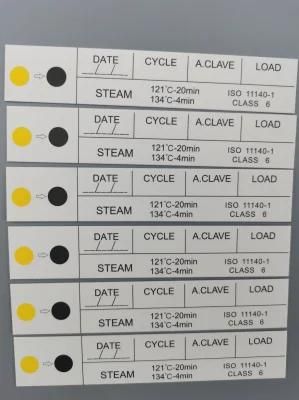 Class 4 Eo Sterilization Chemical Indicator Card with CE &amp; ISO