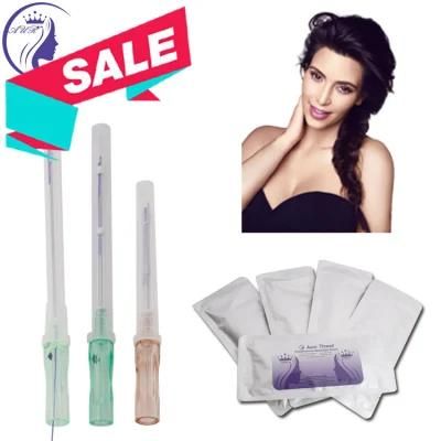 Best Beauty Consumables Disposable Double 3D Cog Pdo Silhouette Thread for V Line Face Lifting