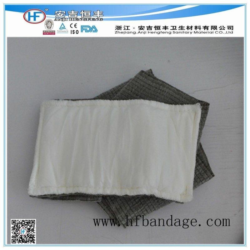 Outdoor Surgical White Emergency First Aid Dressingtrauma Bandage with Plastic Clip CE/FDA Approved