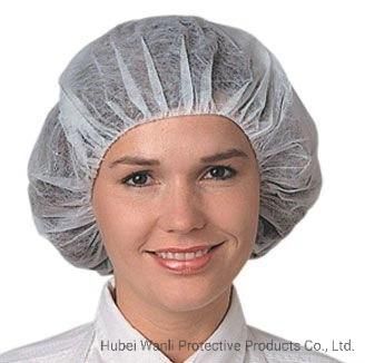 Round Bouffant Cap Disposable Surgical PP Nonwoven Cap