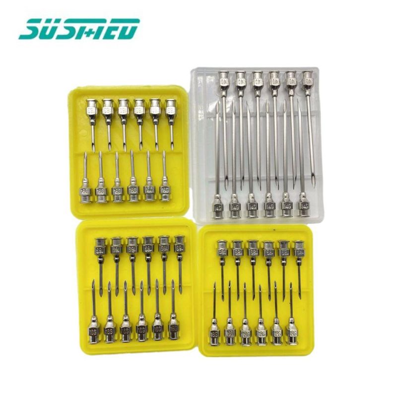 Reusable Stainless Steel Veterinary Needles