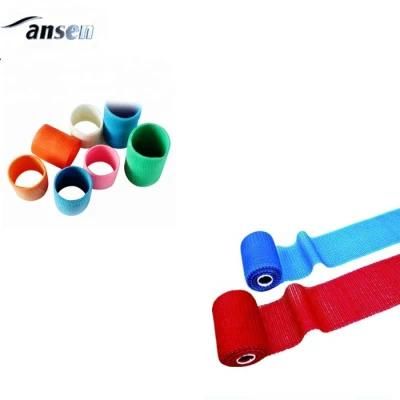 Colorful Waterproof Surgical Bandage Orthopedic Polyurethane Resin Fiberglass Casting Tape