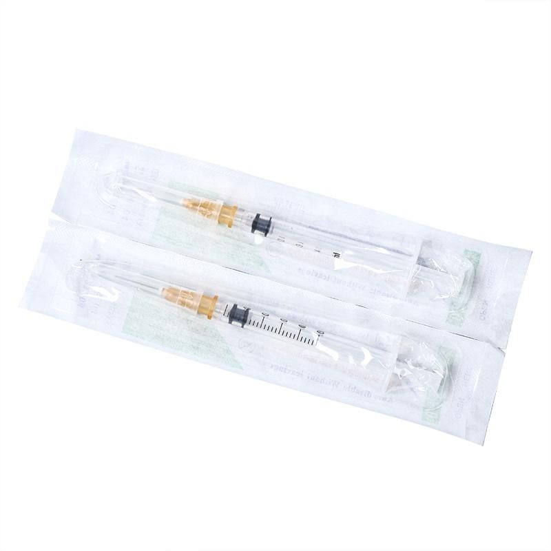 High Qualitymedical Product Plastic Disposable Syringe Wholesale 0.5ml