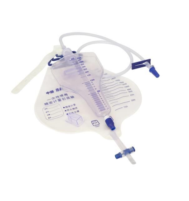 Luxury Urinary Drainage Bag with T-Valve