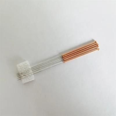 100PCS/Box Differernt Sizes Disposable Sterile Copper Wire Handle Acupuncture Needle for Medical