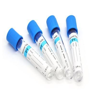 Blue Top PT Tube Blood Collection Tube