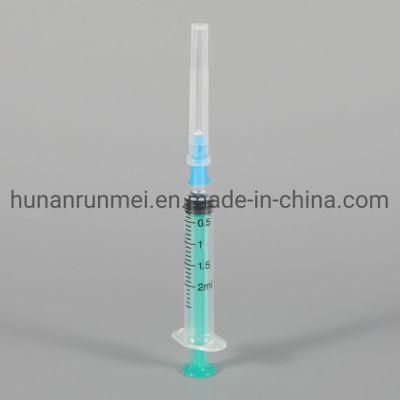 1ml 3ml 5ml 10ml Luer Lock or Luer Slip Medical Disposable Syringe