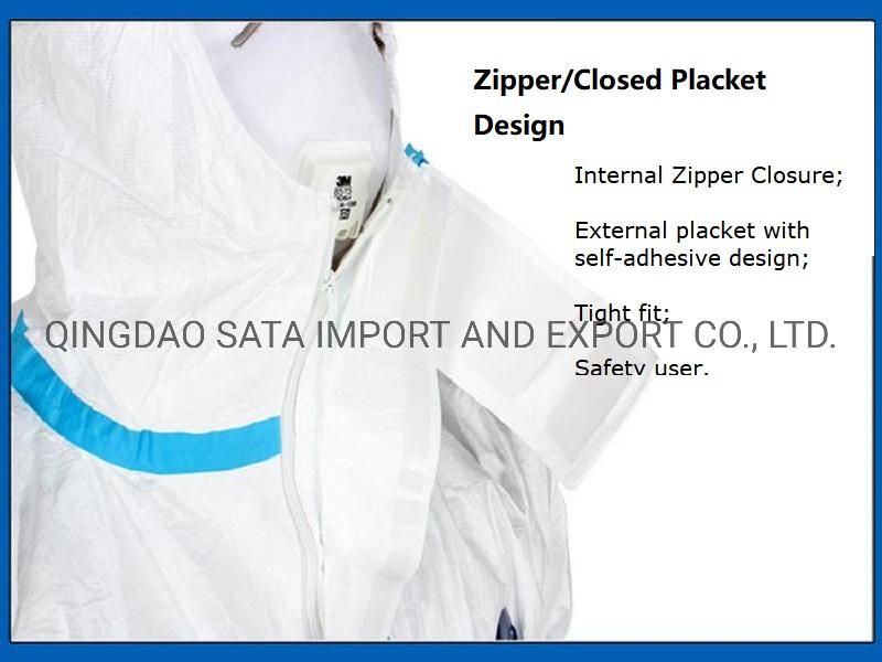 Stock High Quality Disposable Medical Coverall Protection Suit Medical Protective Clothing