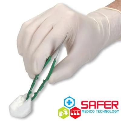 Disposable Examination Latex Glove with Powder Free (9&prime; &quot;, 12&quot;5g, 6g)