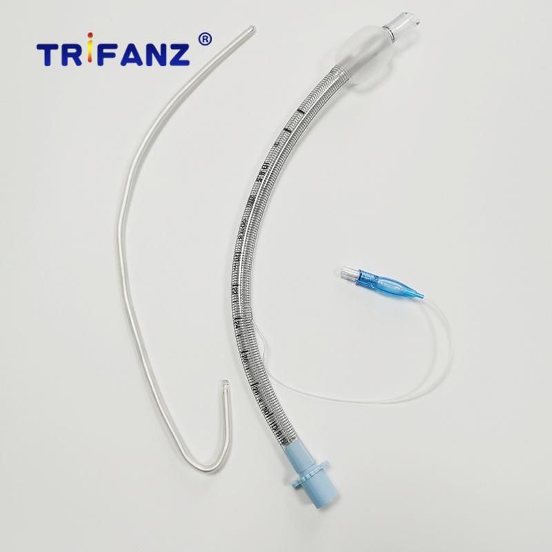 Disposable PVC Latex Free Reinforced Endotracheal Tube Cuffed