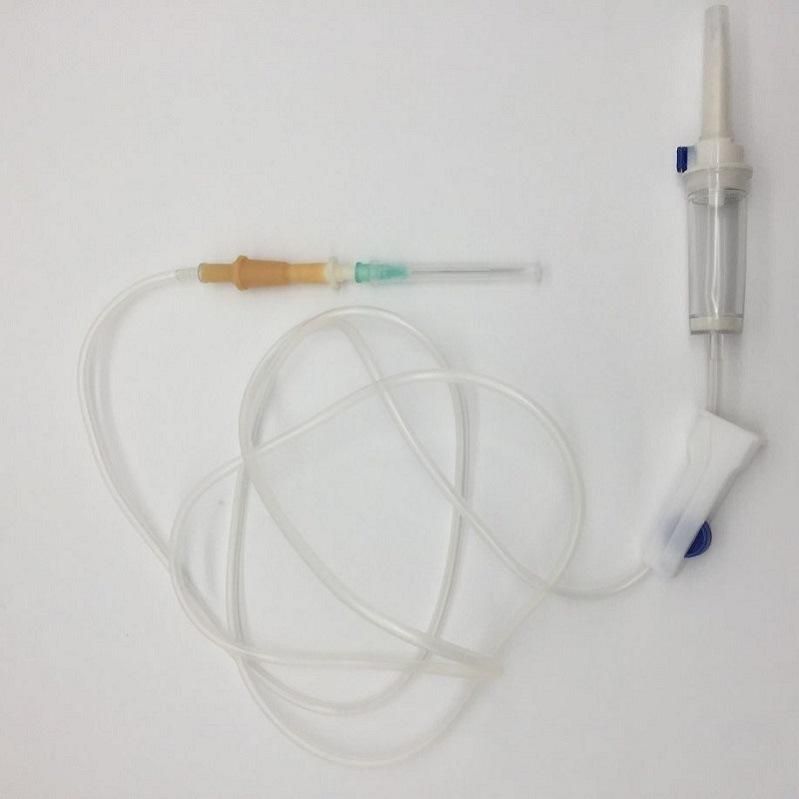 Hospital Equipment IV Infusion Set with Luer Slip or Luer Lock