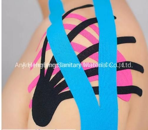 OEM Accepted Medical Waterproof Cotton Elastic Athletic Sports Tape Wholesale Muscle Cure Kinesiology Tape