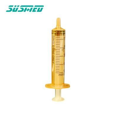 Medical Disposable 1ml Plastic Syringe with Light-Proof Injection Needle