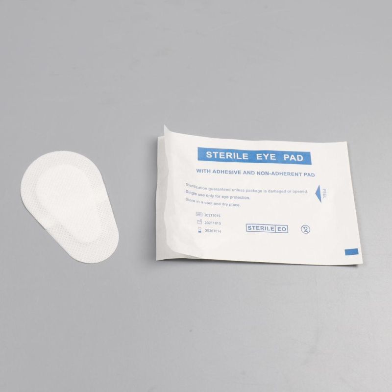 9.5cm X 6cm Non Woven Surgical Medical Adhesive Ocular First Aid Sterile Eye Pad