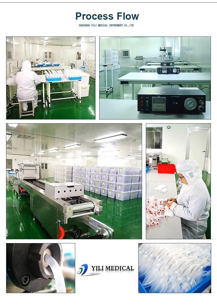 Medical High Quality PVC Closed Suction Catheter 14 Fr