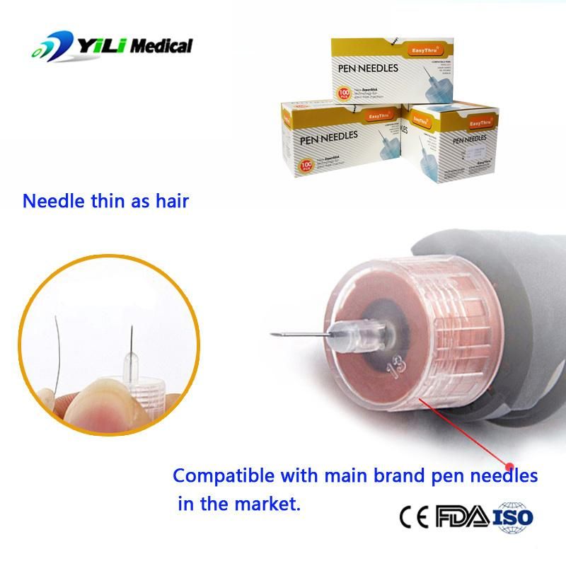 Disposable Medical Safety Comfortable Needles for Insulin Medical Equipment