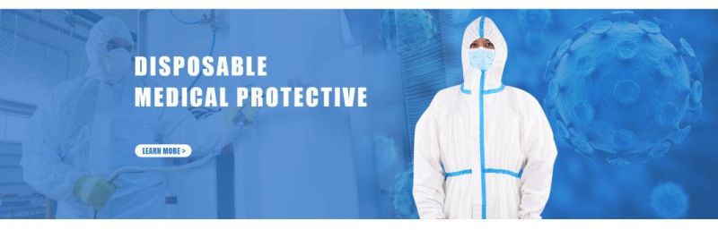 SGS En14126 Hospital Medical Protective Isolation Coverall by China Factory