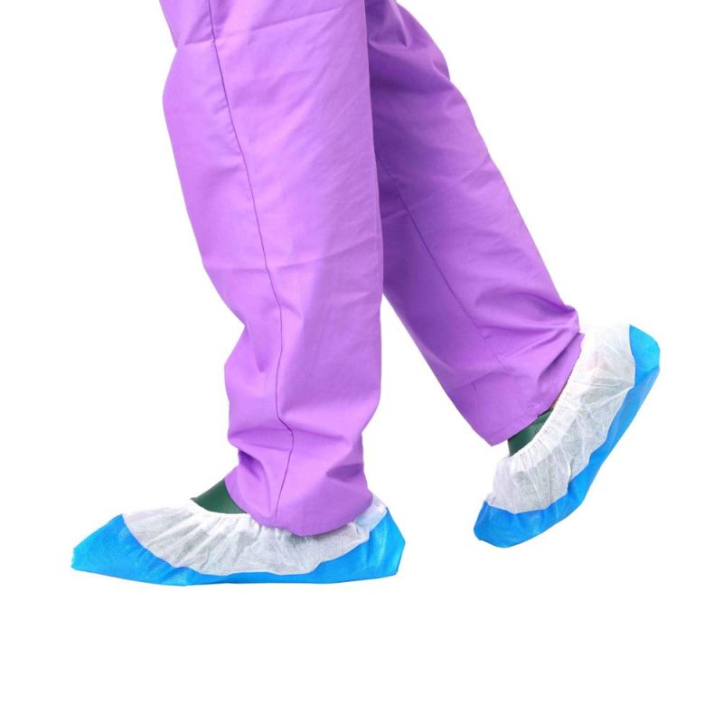 Disposable CPE Shoecover PE Anti Slip Plastic Waterproof Shoe Covers