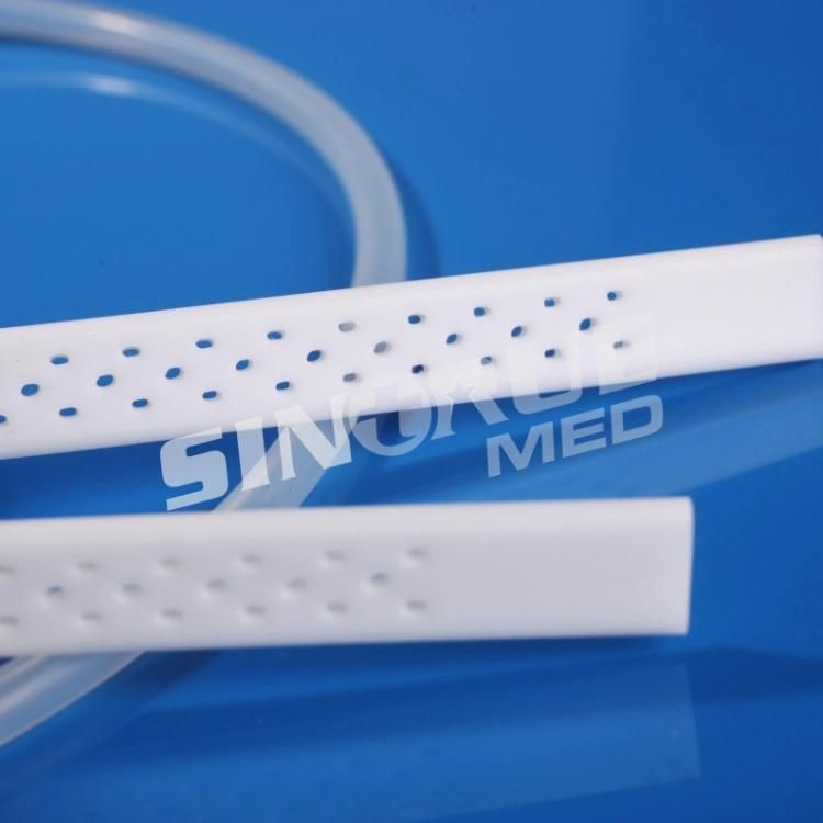 Disposable Silicone Medical Perforated Flat Drain Tube