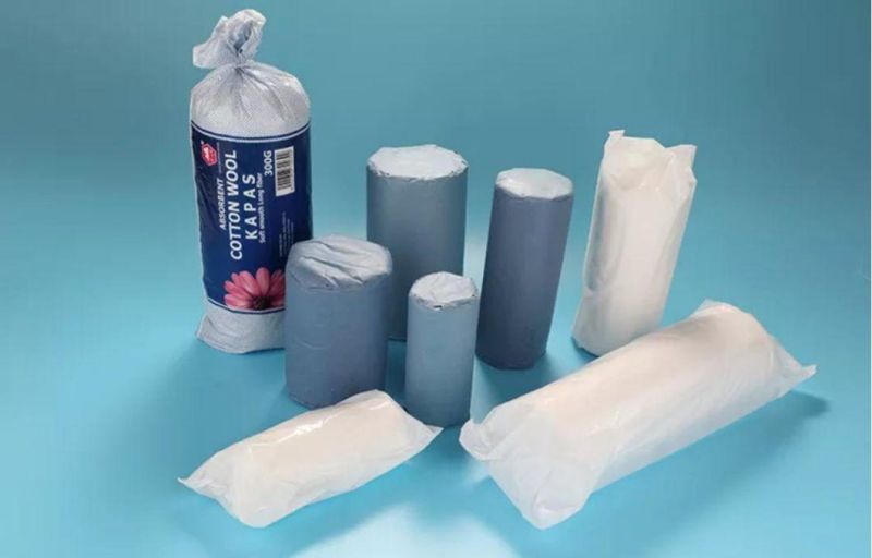 250g Factory Price Sterile Medical Absorbent Cotton Wool Rolls