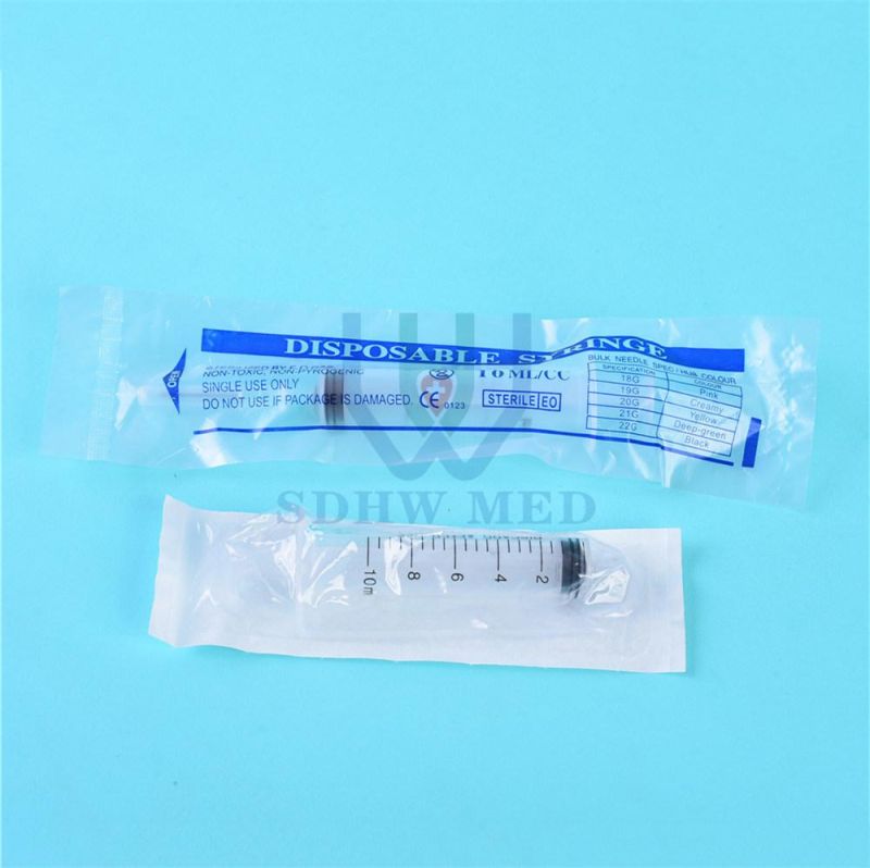 Disposable Oral Syringes Adult Use Food Syringe Hospital Children Oral Syringe with Tip Cap 10ml Oral