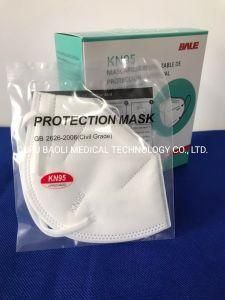 Factory Stock Cheap Standard Non Woven FFP2 Mask Respirator 4 Ply KN95 Face Mask for Daily Using