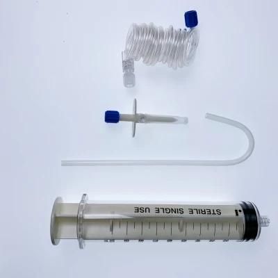 Disposable High Pressure Injector Syringe CT100 Specification Angiographic Syringe