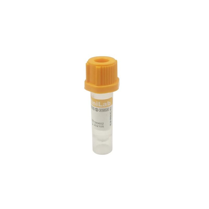 Disposable Mini 0.25-0.5ml Vacuum Blood Collection Tube