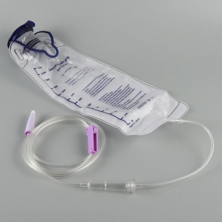 1200ml Gravity Using Disposable Medical Feeding Bag