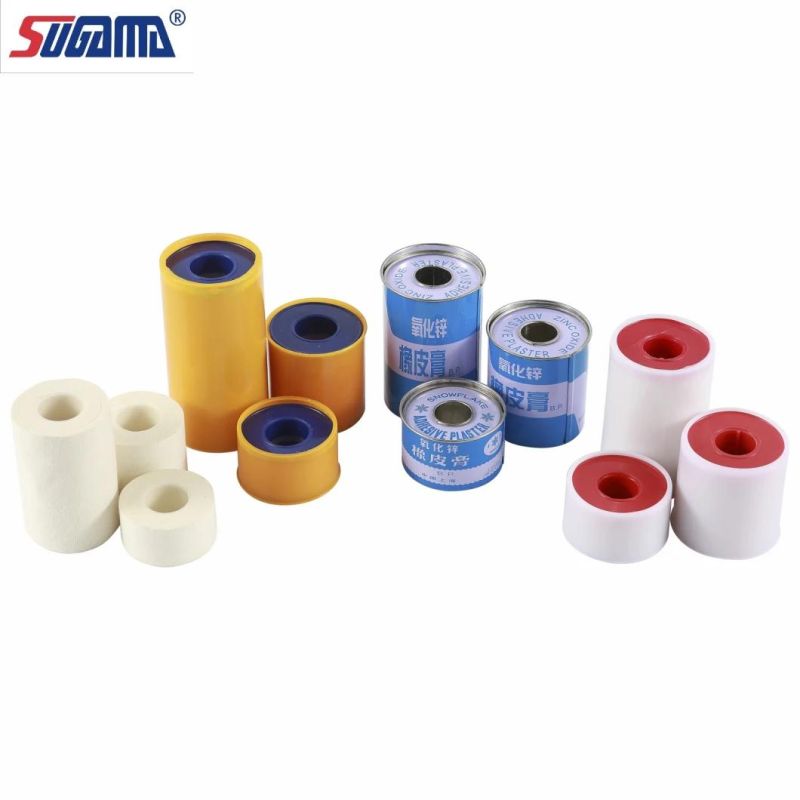 OEM Cotton Adhesive Zinc Oxide Surgical Tape