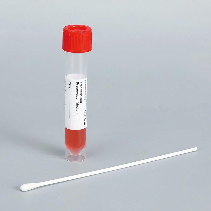 Collection Swab Virus Specimen Sampling Test Swab Tube Collection Universal Viral Transport Media