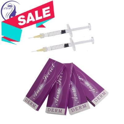 2.0ml Pure Hyaluronate Acid Dermal Fillers Injection Gel Low Price for Removing Wrinkle