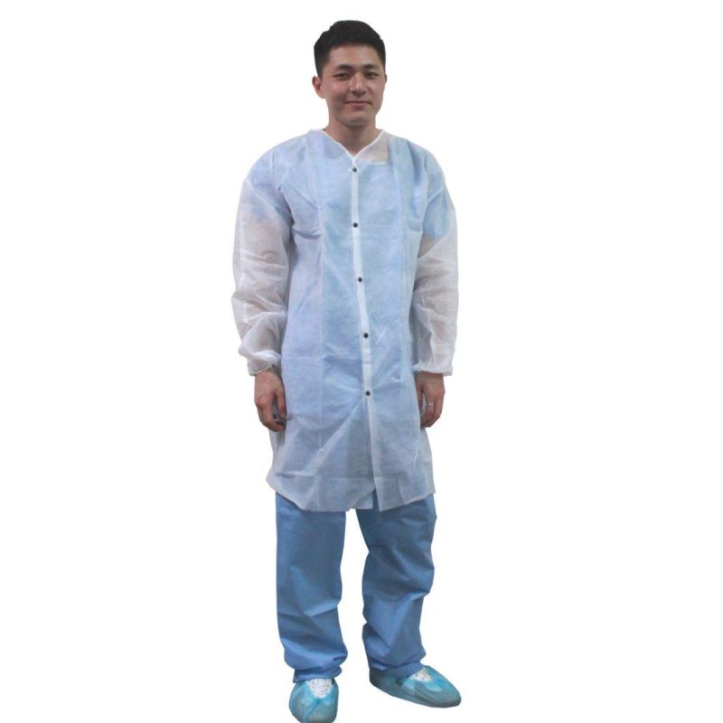 Polypropylene Lab Coat, PP Lab Coat, Labwear