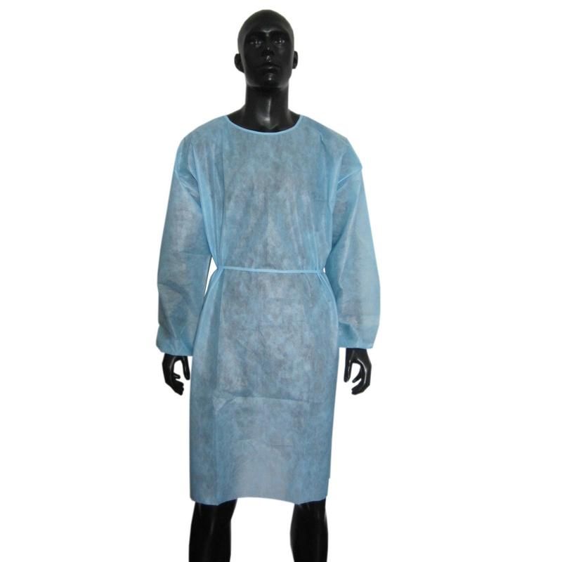 Waterproof Disposable PP Isolation Surgical Gowns with Ce and ISO13485