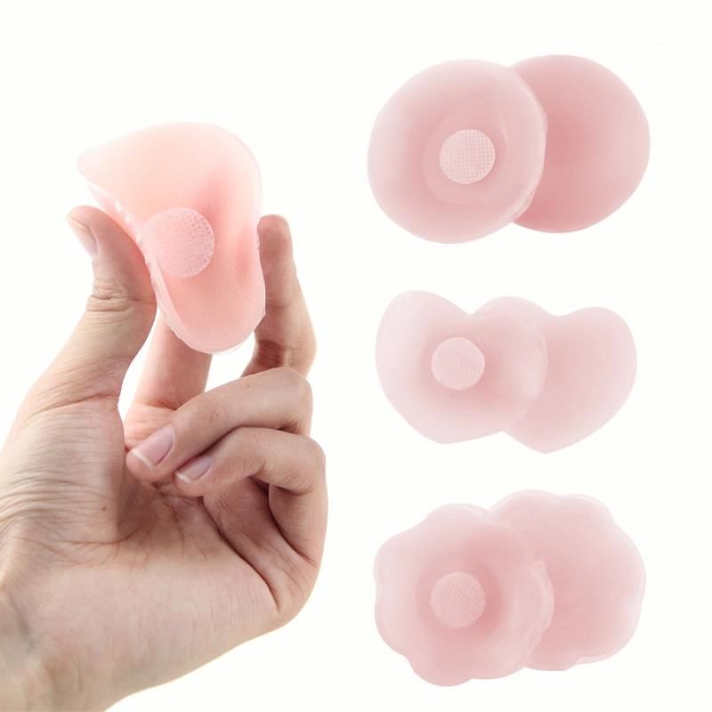 New Design Breast Lift Chest Sticker Boob Tape Adhesive Bra Silicone Nipple Cover