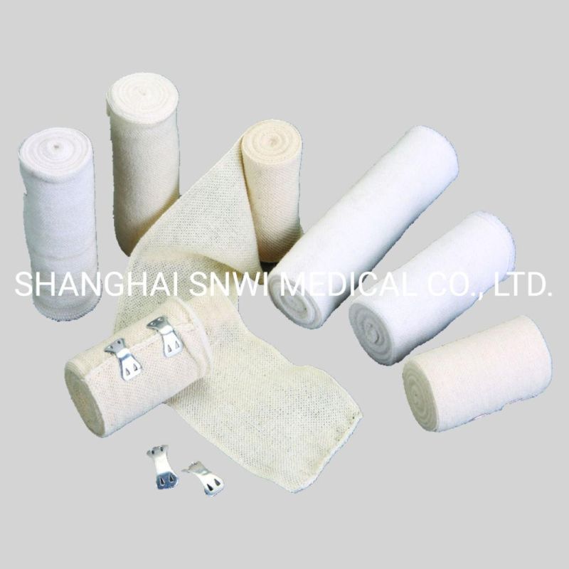 100% Cotton Fabric Wound Dressing Absorbent Gauze Bandage Used in Hospital