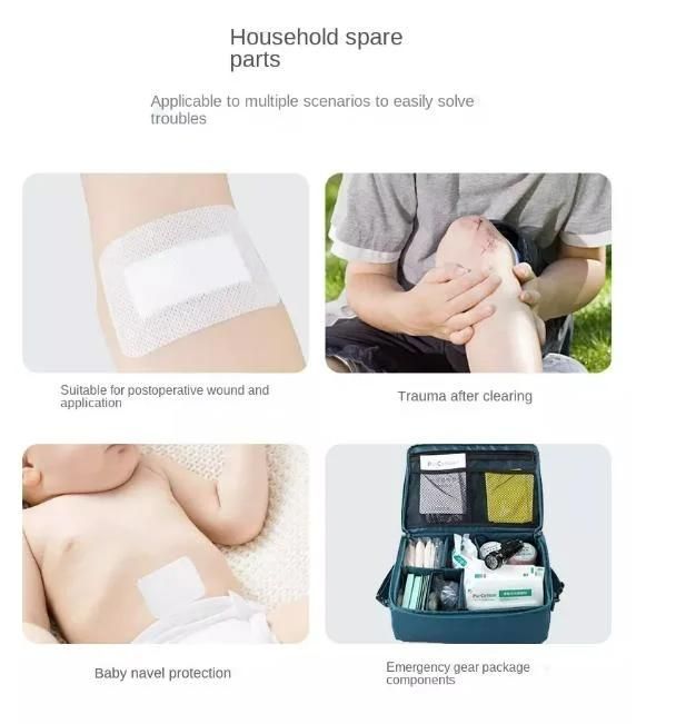 Silicone Foam Dressing Wound Care Medical Wound Dressing High Absorbent