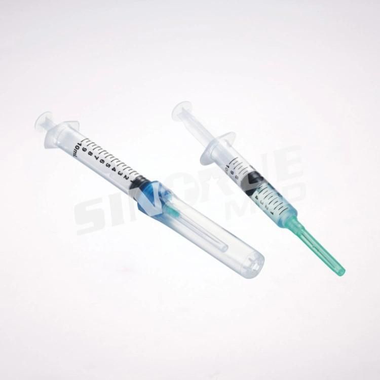 Hot Sale & High Quality Hospital Disposable Safe Clip Syringe