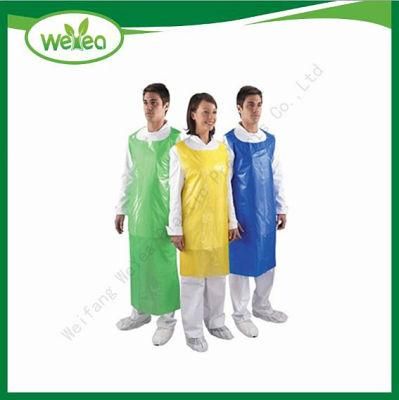 Disposable PE Apron for Food Preparation with TUV Sud Certificate