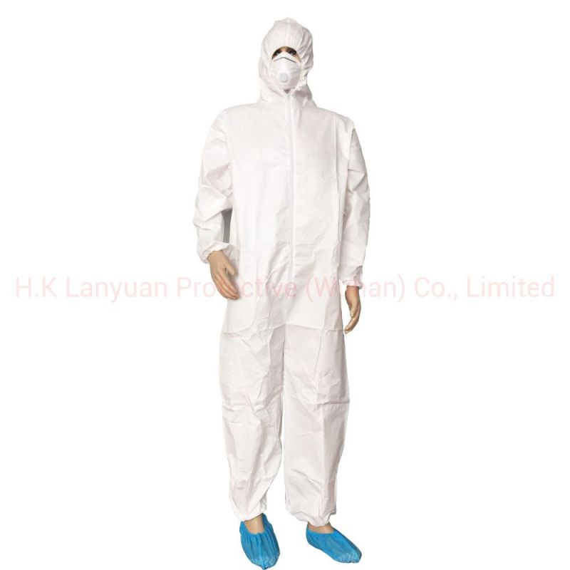 Disposable Flat Machine Covered Edge Coverall