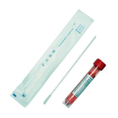 Disposable Sampling Tube Kit Vtm Kits with 2/3/5/10ml Transport Medium Flocked Nylon Swab with Breakpoint