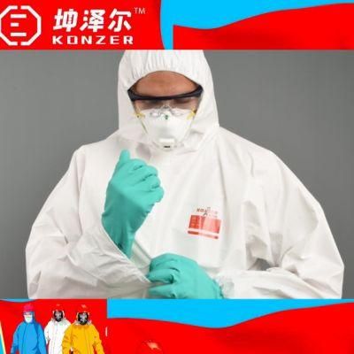 Anti Splash Medical Suit Protective Isolation Garments Microporous Non-Woven Isolation Protective Clothing