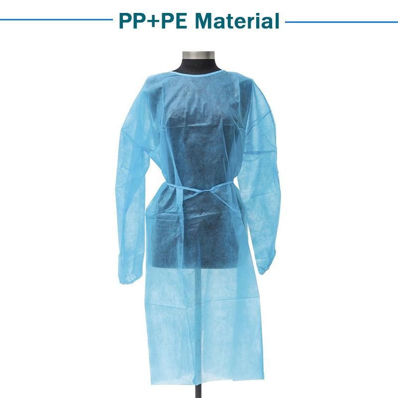 Disposable Hospital Protection SMS Medical Gown Suppliers