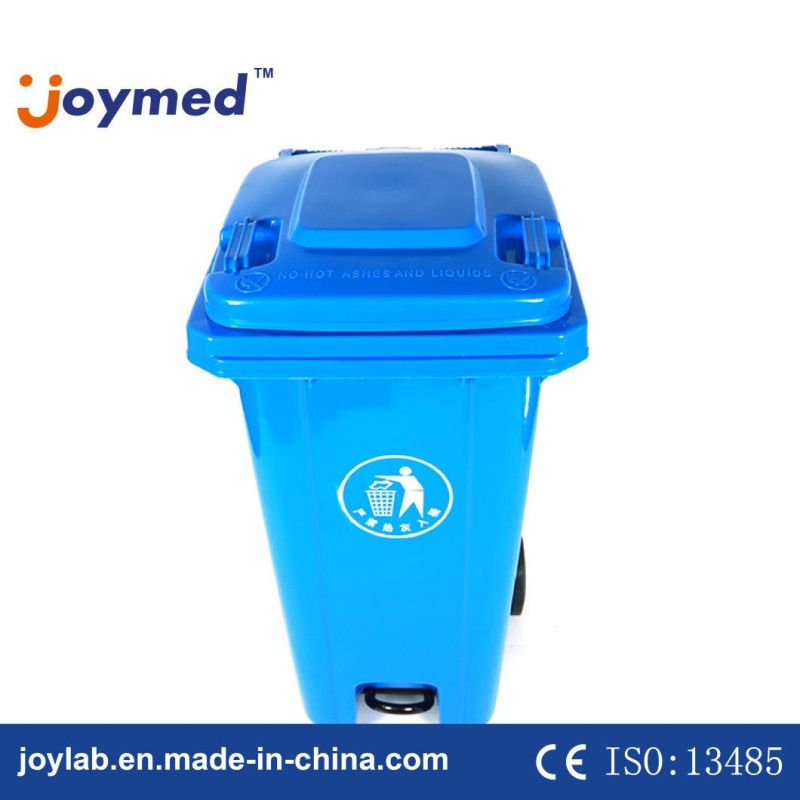 Outdoor Hospital Medical Plastic Garbage Bin Trash Can 120 Liter 240L Waste Bin