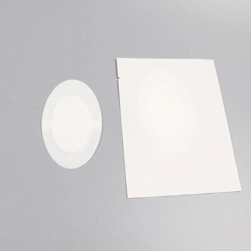 Disposable Non Woven Adhesive Eye Pad Wound Dressing