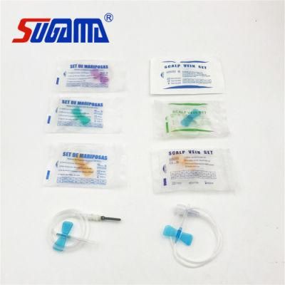 23G Scalp Vein Set Butterfly Needle Single-Winged Scalp Vein Set