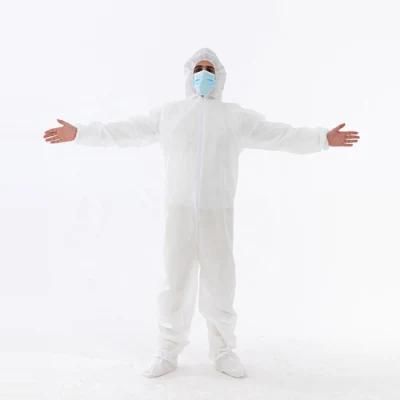 Disposable Medical Waterproof Film Protective Coverall